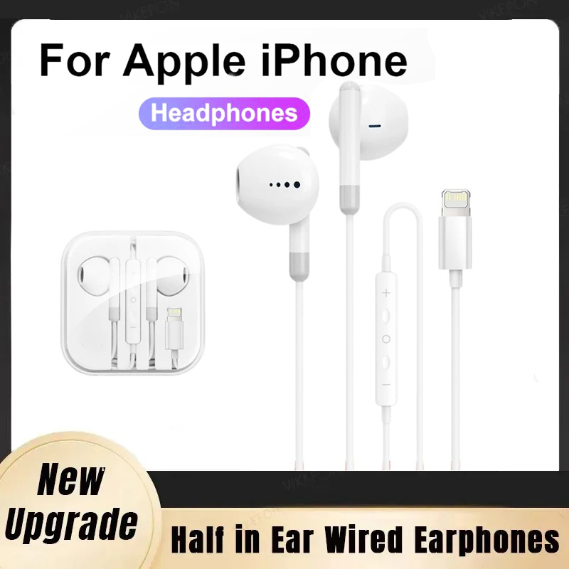 Wired Earphone Lightning - Oryginalne słuchawki przewodowe do Apple Lightning