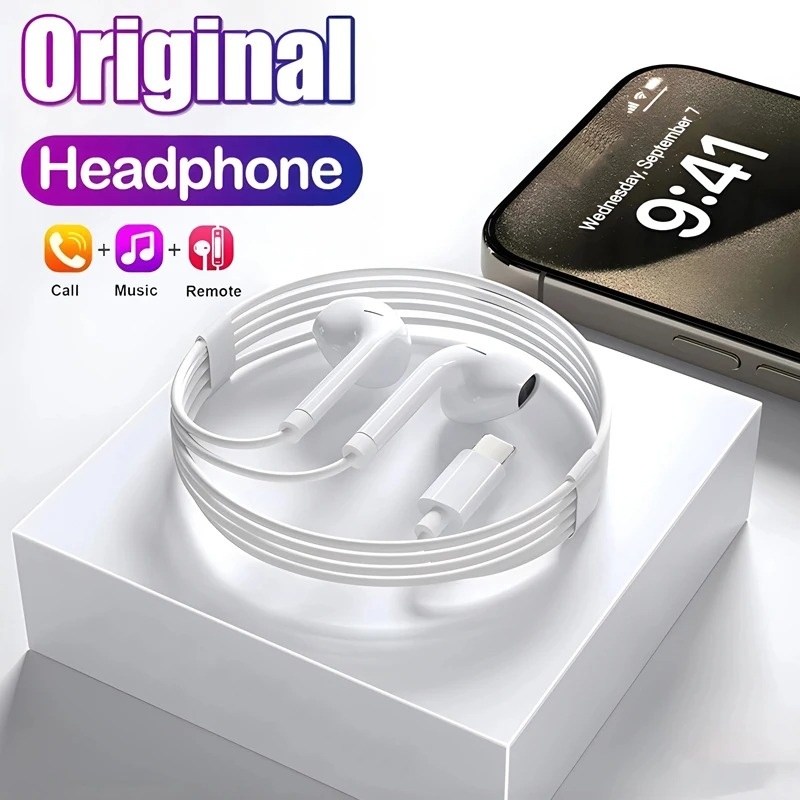 Oryginalne słuchawki do Apple  – Wired Earphone Lightning recenzja i cena